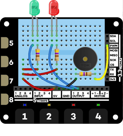 PIN Eingabesystem Schaltplan